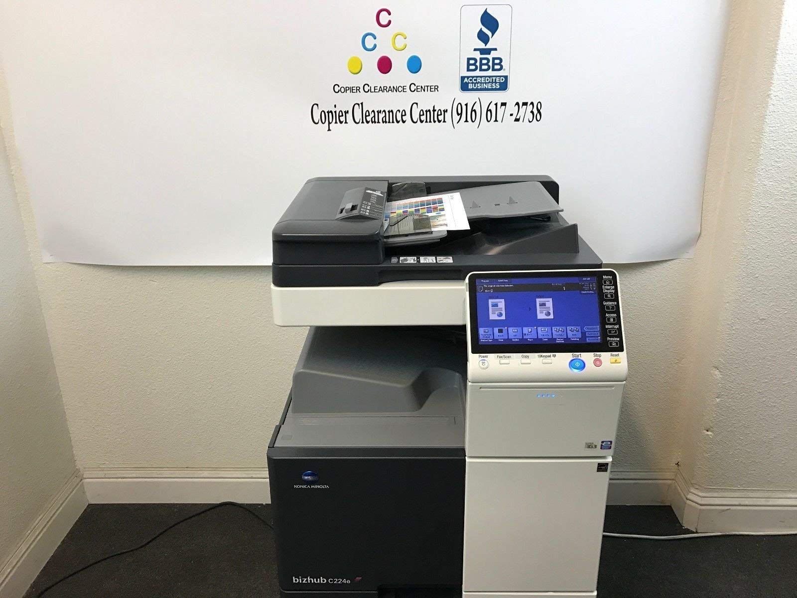 Amazon.com : Konica Minolta Bizhub C224e Color Copier Printer